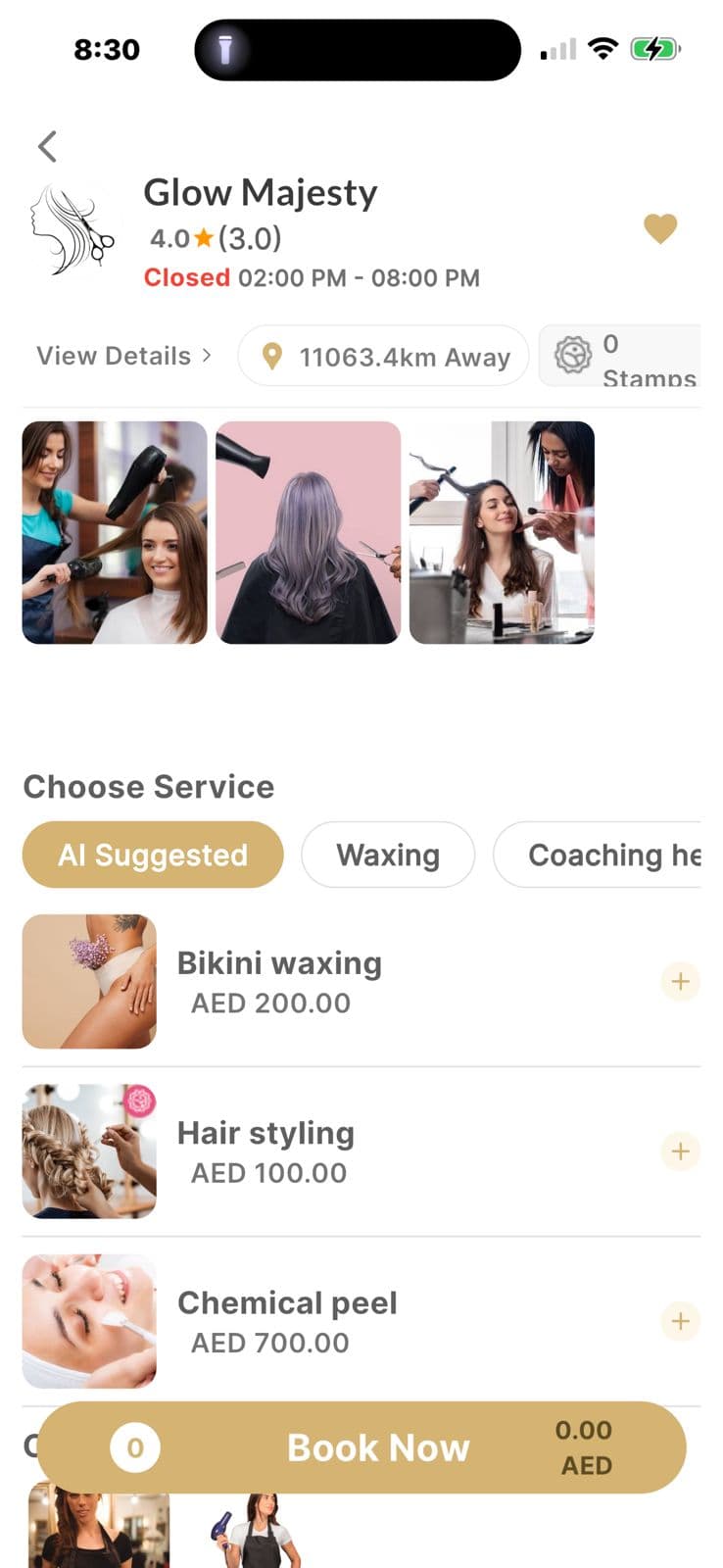 MuchGlow — Salon booking with prices